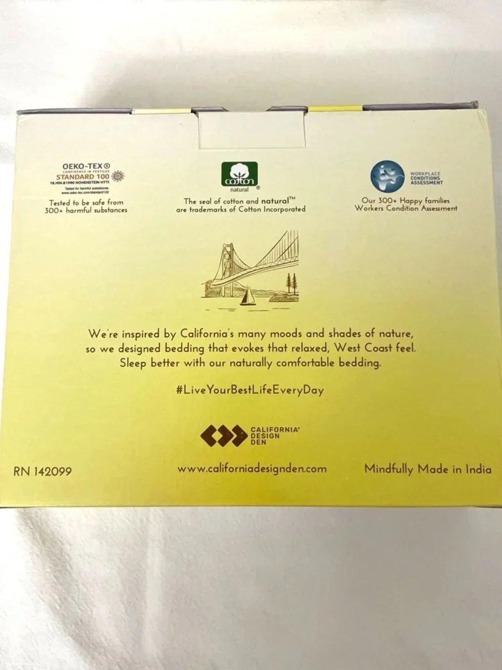 California‎ Design Den Sheets 2 Twin Sets Bright White 400 Thread Count